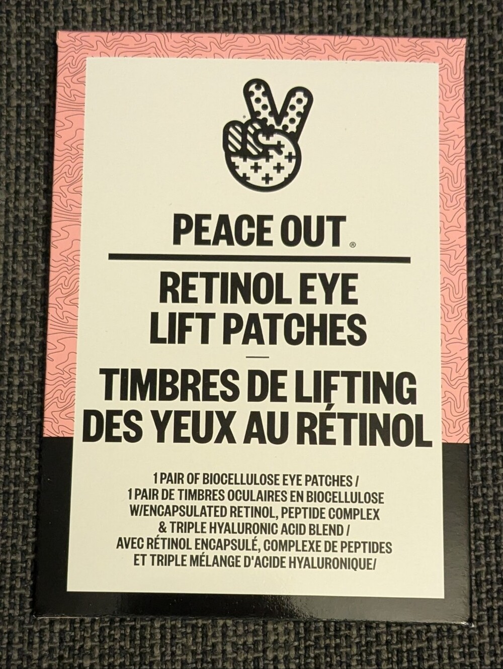 Peace Out Retinol Eye Lift Patches Trial